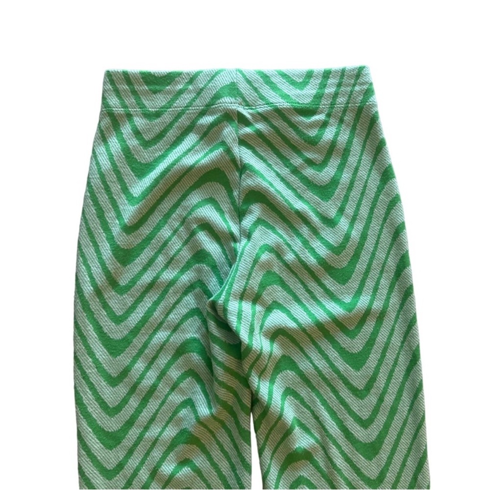 Urban outfitters Bryn Green Wave Print Pull On Flare Pant - Urban Outfitter’s XS - Picture 9 of 9